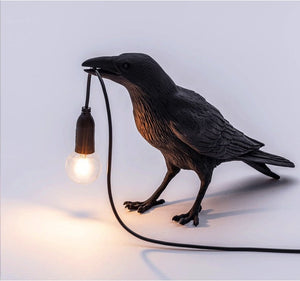 Hugin and Munin Table Lamps Viking Decor