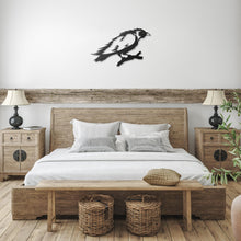 Load image into Gallery viewer, Viking Metal Wall Sign - the Spirit Crow
