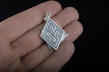 Load image into Gallery viewer, Handmade Viking Wolf Pendant | Sterling Silver, Gold, or Platinum
