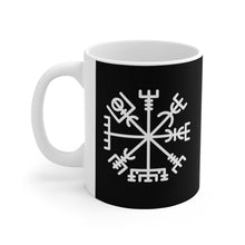 Load image into Gallery viewer, Viking Vegvisir Rune Coffee Mug
