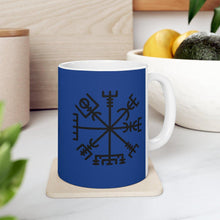 Load image into Gallery viewer, Viking Vegvisir Rune Coffee Mug
