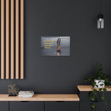 Load image into Gallery viewer, Viking Art on Canvas - &quot;The Gods will always smile upon Brave Women&quot;
