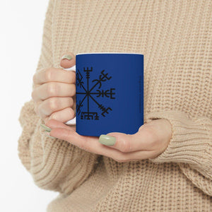 Viking Vegvisir Rune Coffee Mug