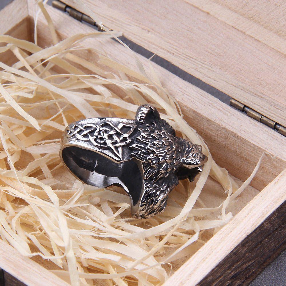 Berserker Bear Warrior Ring