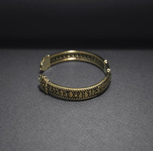 Load image into Gallery viewer, Bronze Viking Jormungandr Bracelet
