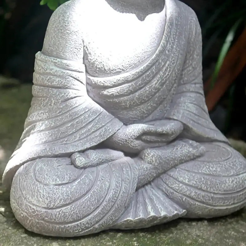 Buddha Garden Statue - grey