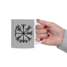 Load image into Gallery viewer, Viking Vegvisir Rune Coffee Mug
