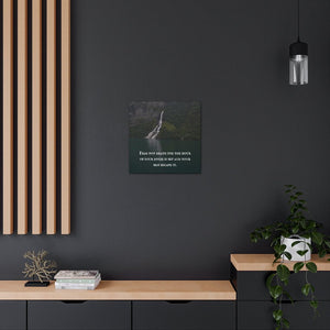 Viking Quote Wall Art - Fear Not Death Quote Viking Wall Art