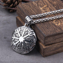 Load image into Gallery viewer, Detachable Helm of Awe Talisman Necklace
