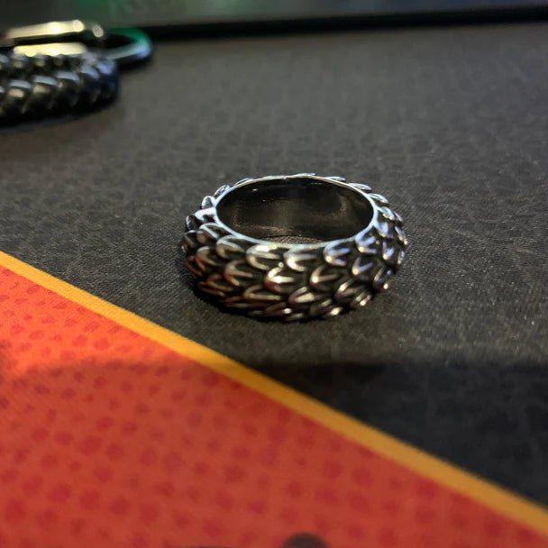 Dragon Scale Viking Ring