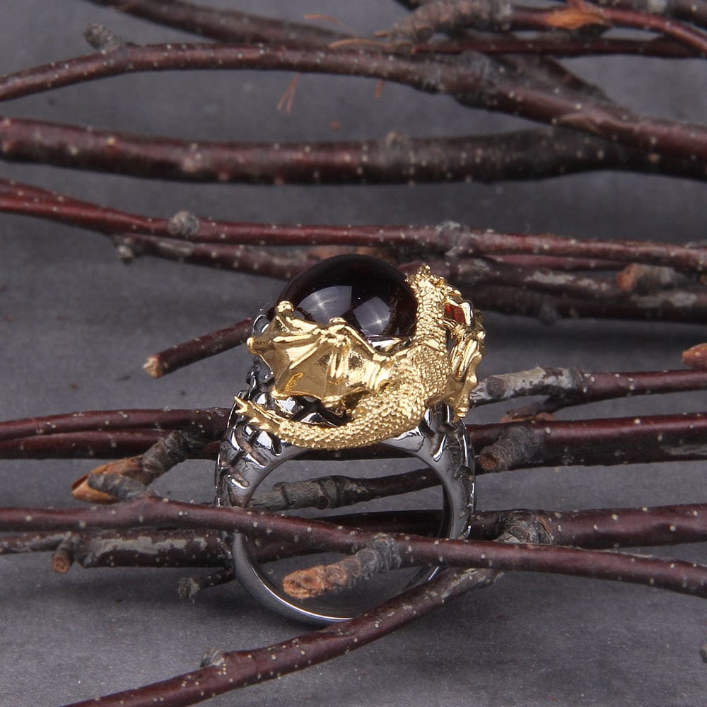 Fafnir Dragon Viking Ring