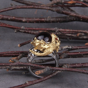 Fafnir Dragon Viking Ring