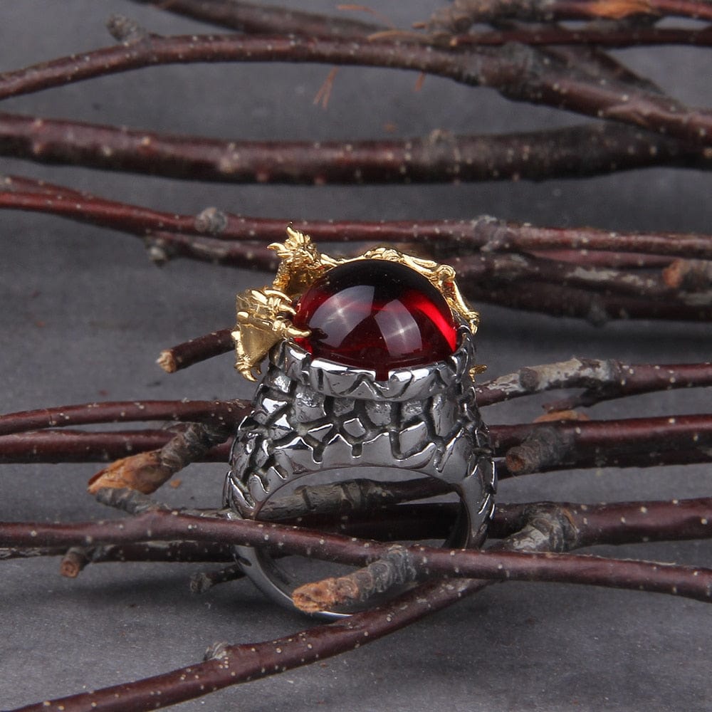 Fafnir Dragon Viking Ring