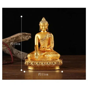 Good Luck Buddha Statue - 15x11cm