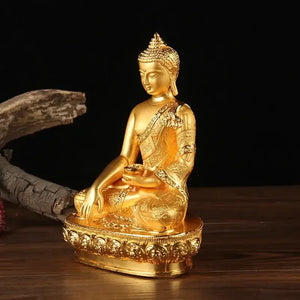 Good Luck Buddha Statue - 15x11cm