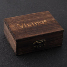 Load image into Gallery viewer, Odin&#39;s Ravens Hugin and Munin Steel Ring
