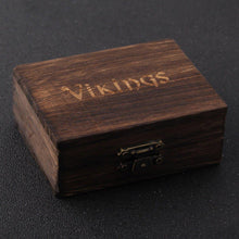 Load image into Gallery viewer, Rune Stainless Steel Viking Cuff Ring
