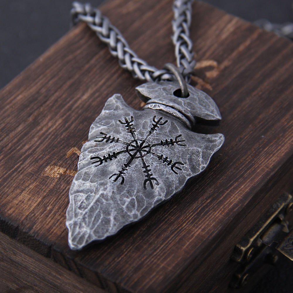 The Helm of Awe Viking Necklace