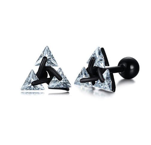 Triangle Stud Earrings