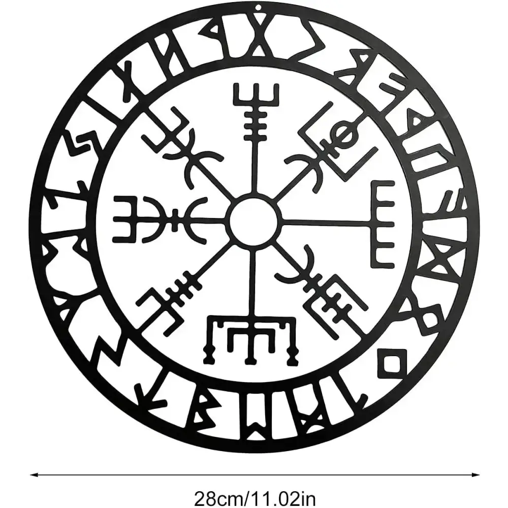 Vegvisir Viking symbol Wall Art