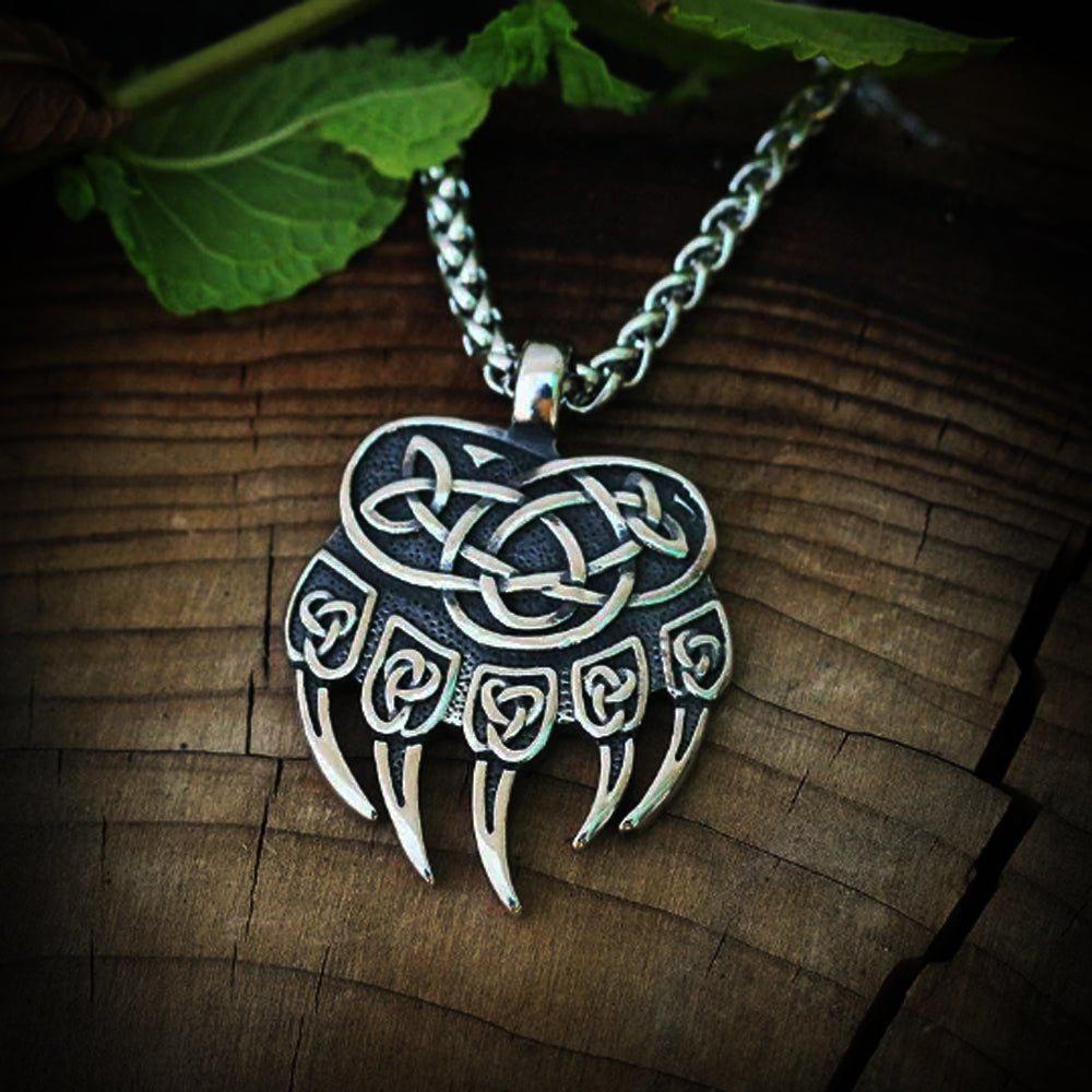 Viking Bear Claw Necklace