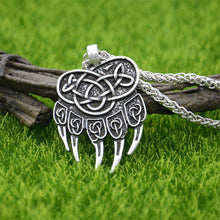 Load image into Gallery viewer, Viking Bear Claw Necklace
