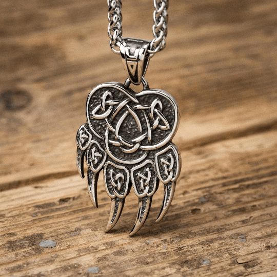 Viking Bear Claw Necklace