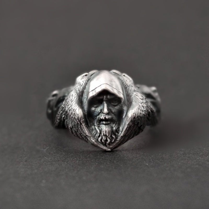 Viking Odin Ring Stainless Steel Jewelry