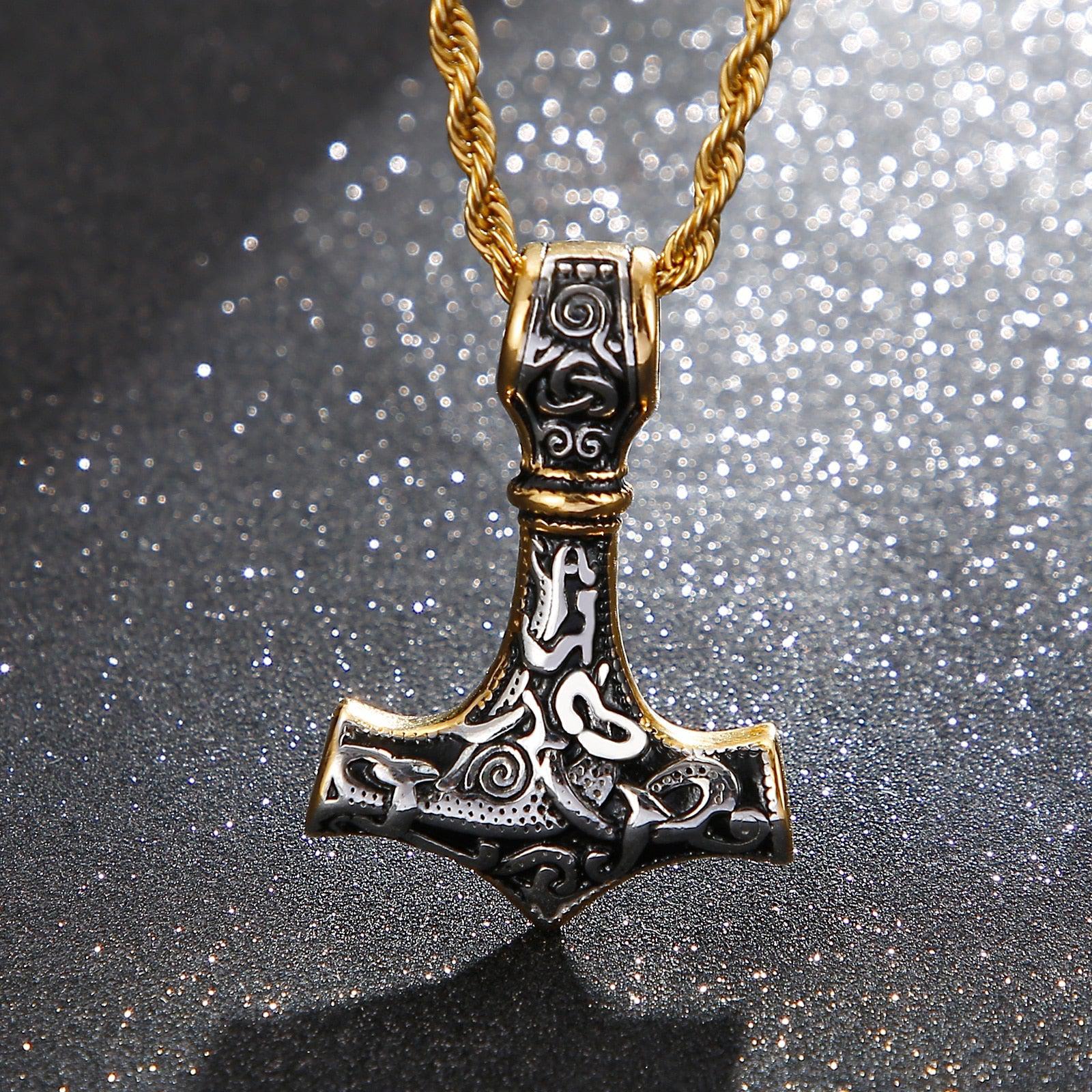 Viking Thor's Hammer Necklace