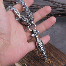 Load image into Gallery viewer, Wolves/Serpents of Odin Gungnir King&#39;s Chain
