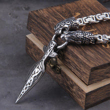Load image into Gallery viewer, Wolves/Serpents of Odin Gungnir King&#39;s Chain
