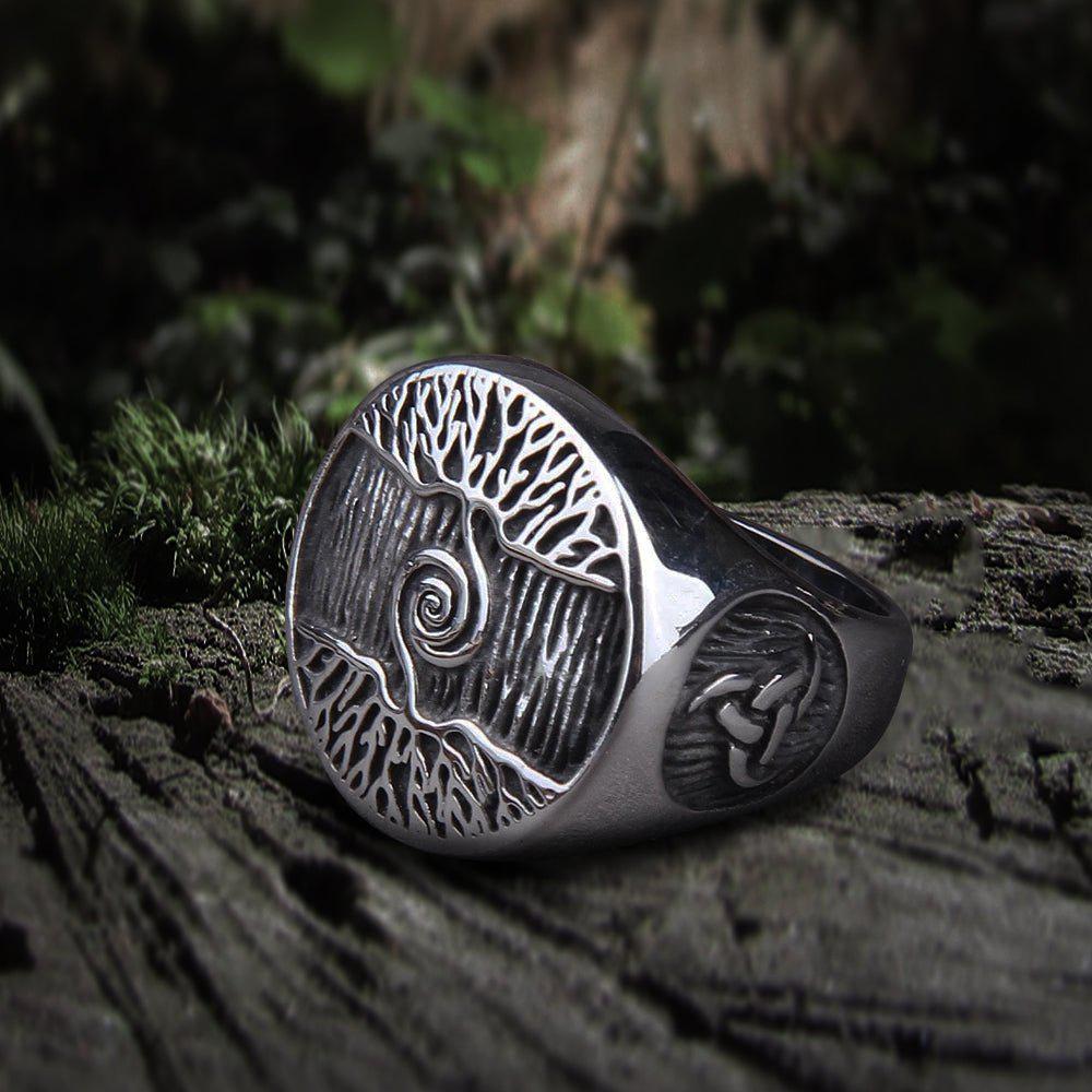 Yggdrasil Amulet Tree of Life Ring