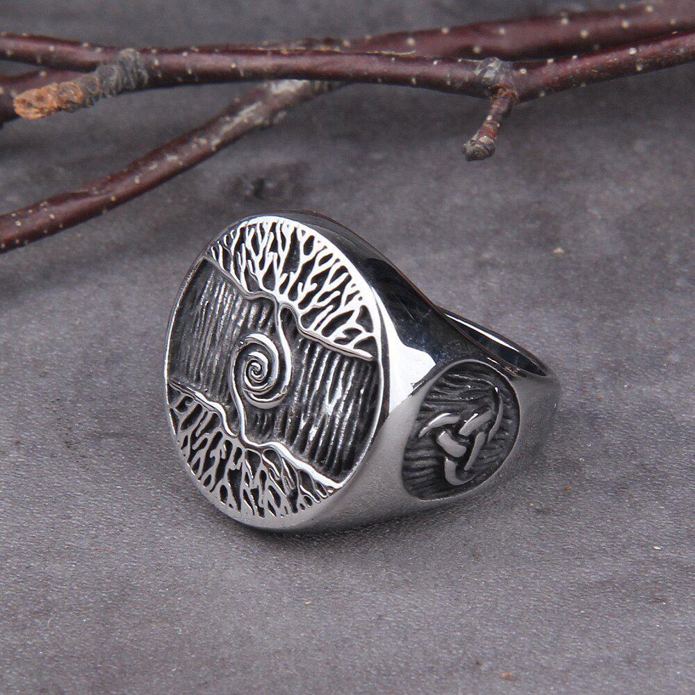 Yggdrasil Amulet Tree of Life Ring