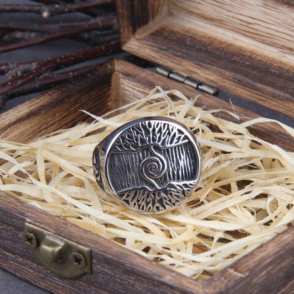 Yggdrasil Amulet Tree of Life Ring