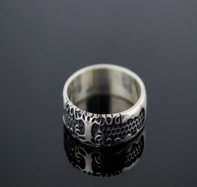 Yggdrasil Symbol Ring Sterling Silver Handmade Ring