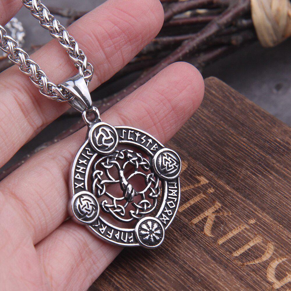 Yggdrasil Tree of Life Talisman Necklace